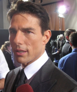 Accomplished & talented actor Tom Cruise at the red carpet premiere of his movie "Valkyrie"