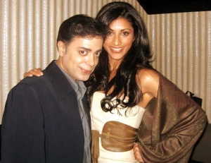 Reshma Shetty poses with Ravi Yande for The Ravi Report