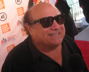 Long time friend and colleague actor Danny Devito was part of the celebration.