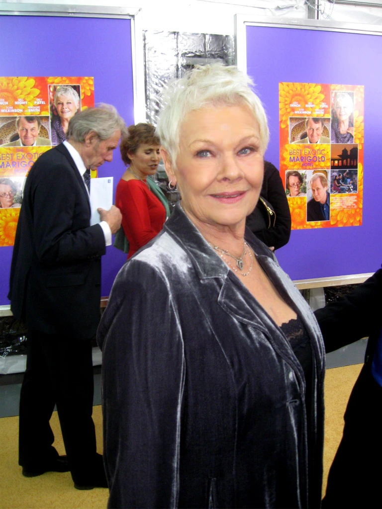 Dame Judi Dench posed for The Ravi Report 