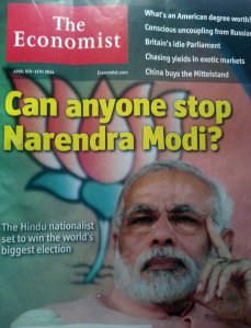 Cover story in The Economist about Narendra Modi before the elections. 